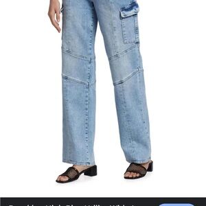 L'AGENCE Brooklyn Utility Wide Leg Pant